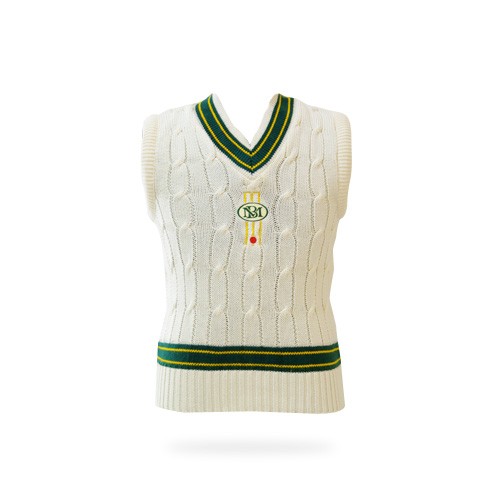 Wollen Sleeveless Cricket Jumper